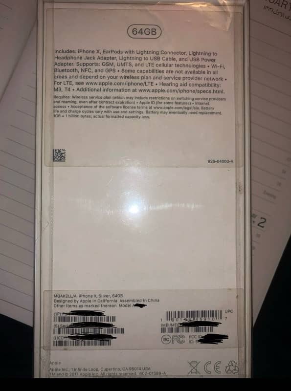 iPhone X 64gb PTA APPROVED 5