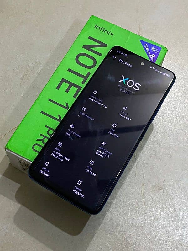 infinix note 11 pro 8/128 5