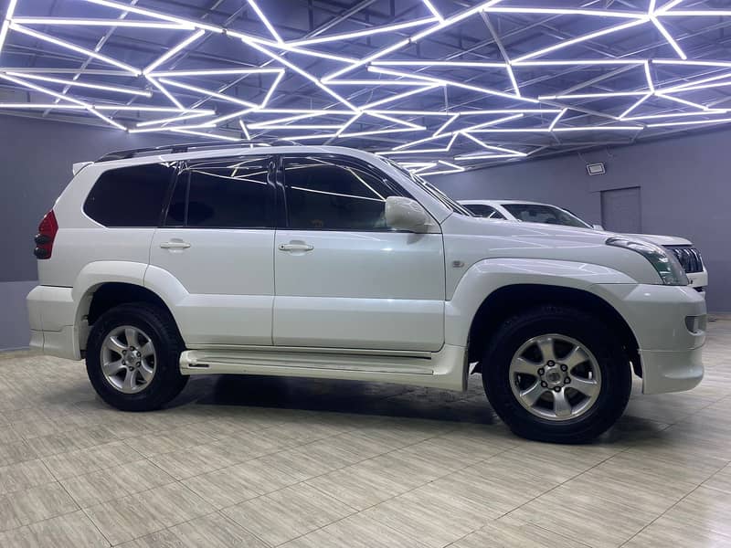 Prado TZG 3.4L Top Of The Line Pearl White 1