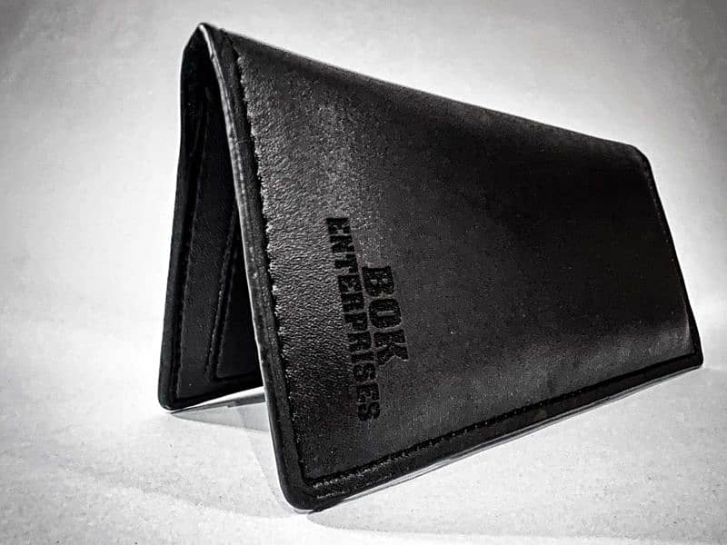 men's geniune leather long handy wallet 1