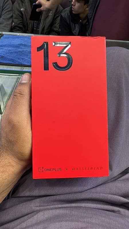 one plus 13 new box pack 0