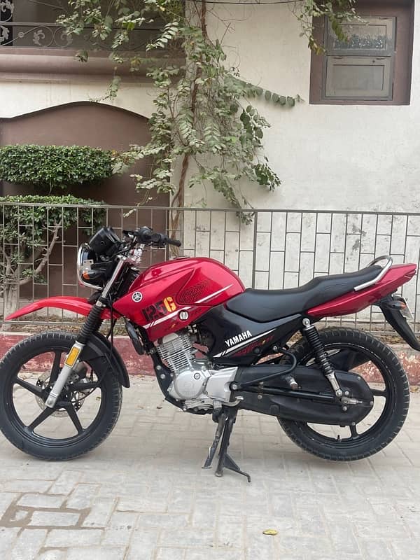 yamaha ybr125g 6