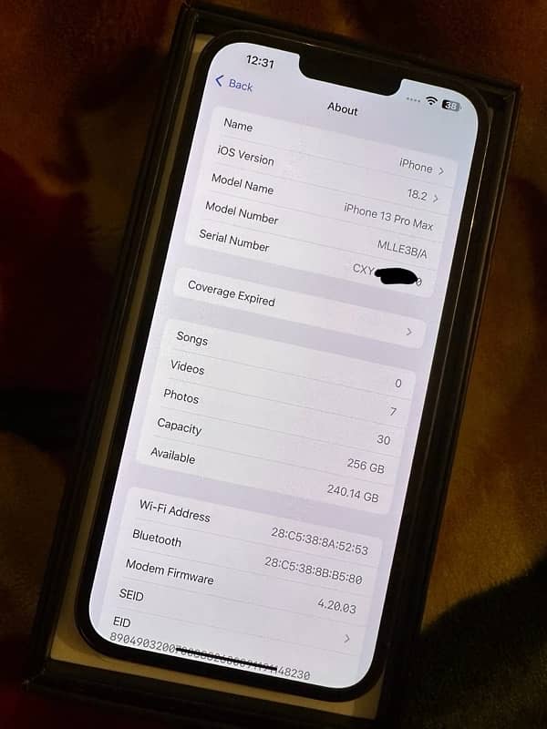 iphone 13 pro max non pta Factory unlock with box 9