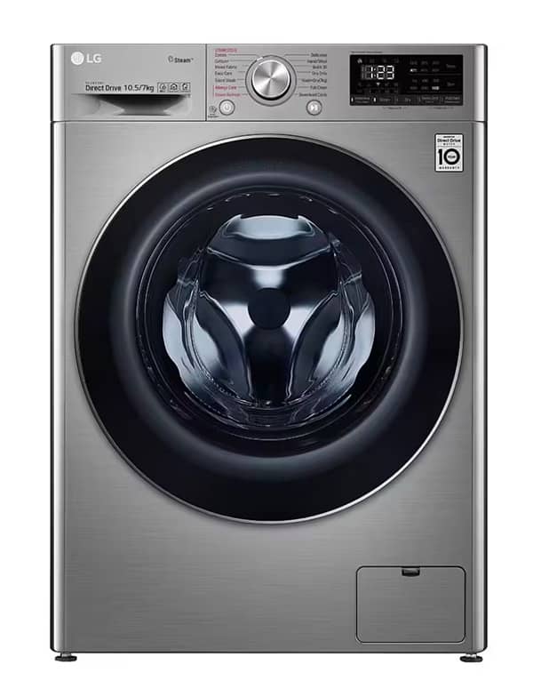 10.5kg/7Kg | Front Load Washer/Dryer | AI DD | Steam | ThinQ 0