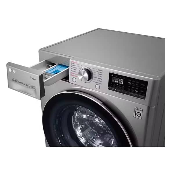 10.5kg/7Kg | Front Load Washer/Dryer | AI DD | Steam | ThinQ 4