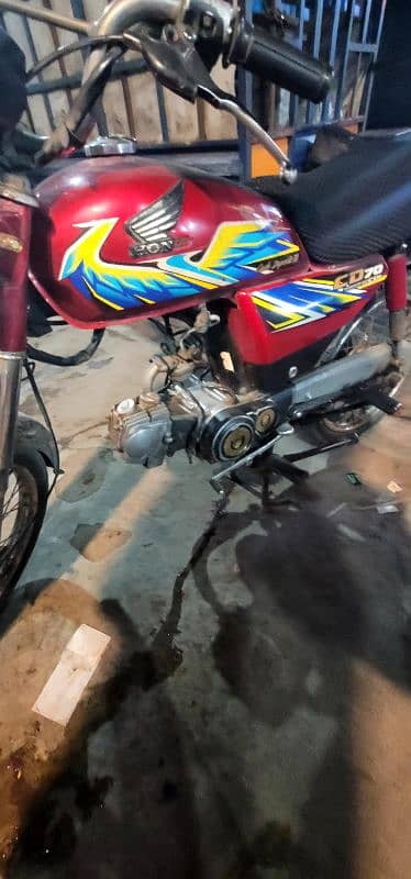 Honda CD70 Modal 2015 1st kickstart bs ring dalnay Hain 2