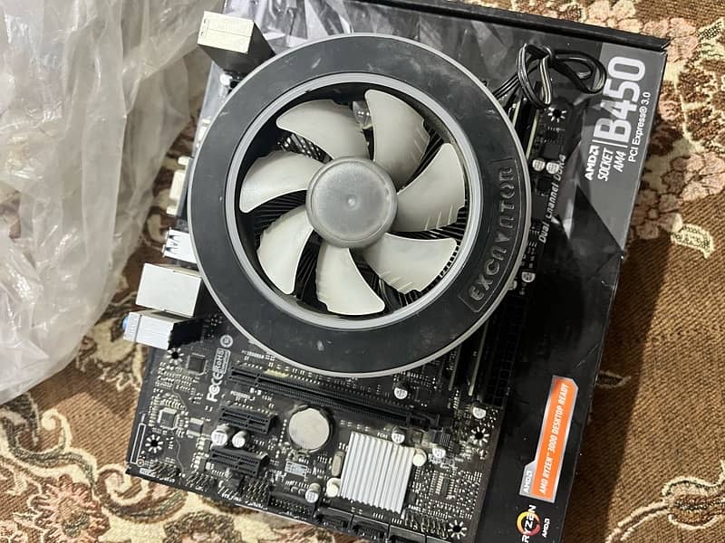 Ryzen 3500x with Biostar B450MHP 16GB Ram 1