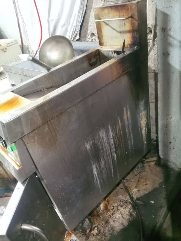 fryer bbq counter and hot plate 1