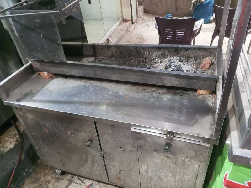 fryer bbq counter and hot plate 7