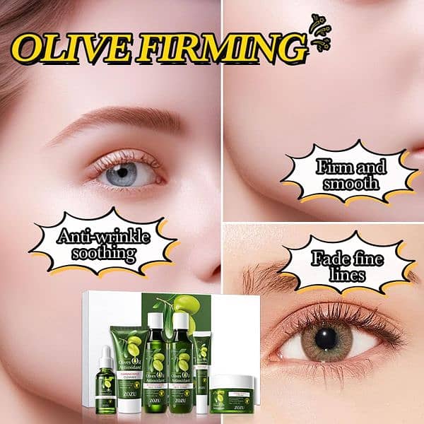 Transform Your Skin with the 6 in 1 ZOZU Olive Oil Skincare Set! 0