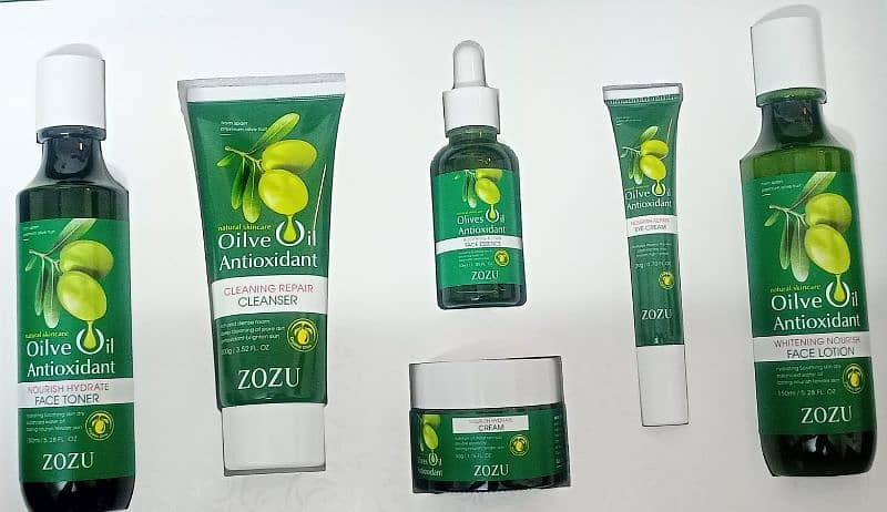 Transform Your Skin with the 6 in 1 ZOZU Olive Oil Skincare Set! 2