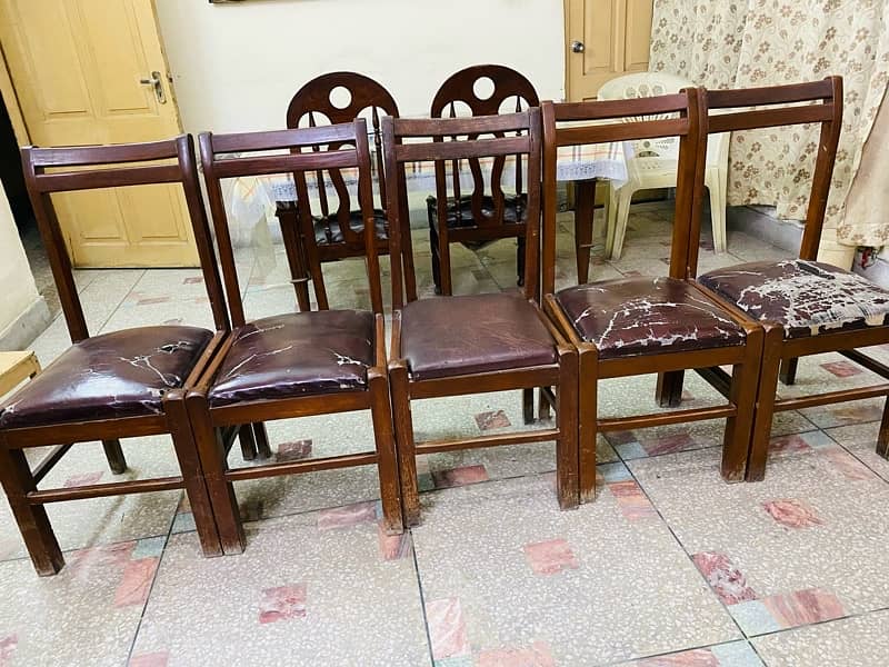 Dining chairs strong wooden SHEESHAM - 0,3,0,1,7,1,0,4,4,0,0 3