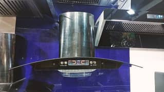 KITCHEN EXHAUST HOOD MANUAL PUSH BUTTON