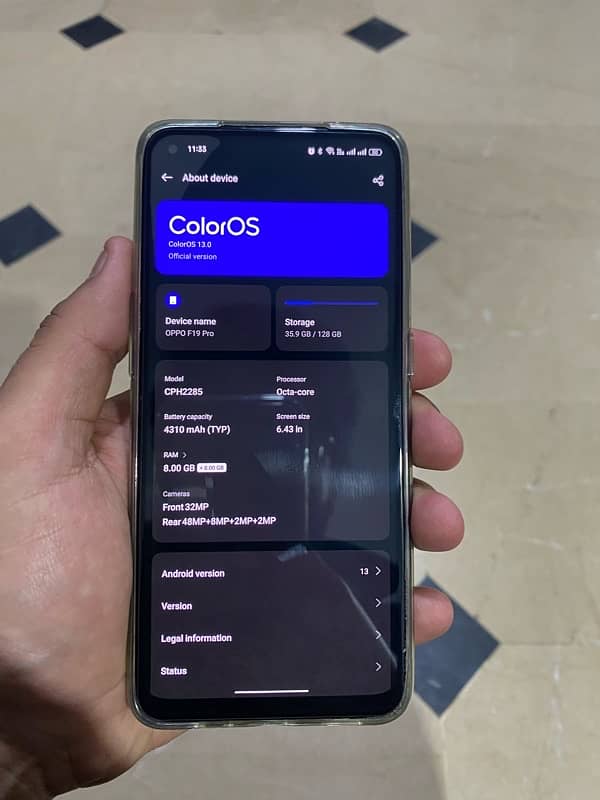 Oppo F19 pro 6