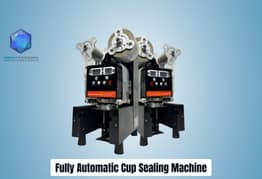 Fully Automatic Cup Sealer Machine | Plastic Cup Jelly Packing Machine