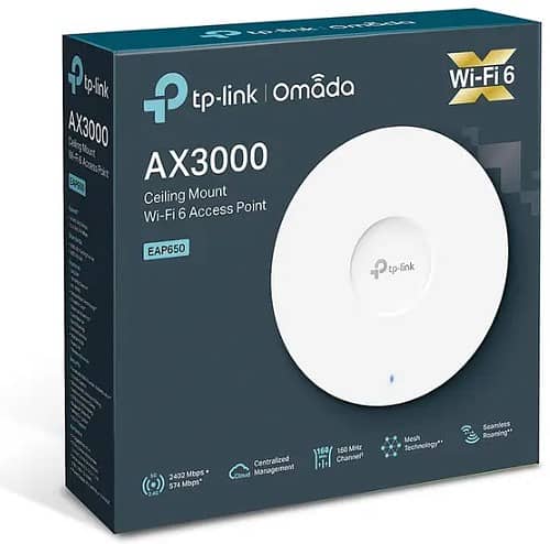 TP-Link EAP650 AX3000 WiFi 6 Access Point For Sale In Lahore 0