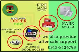 CCTV / FIRE ALARM SYSTEM / CO2 suppression system