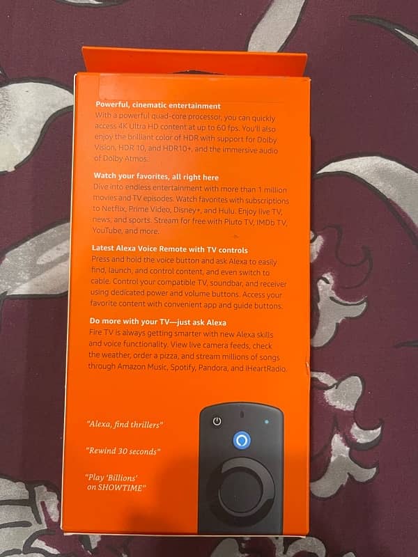 Fire TV stick 4K Streaming device 1