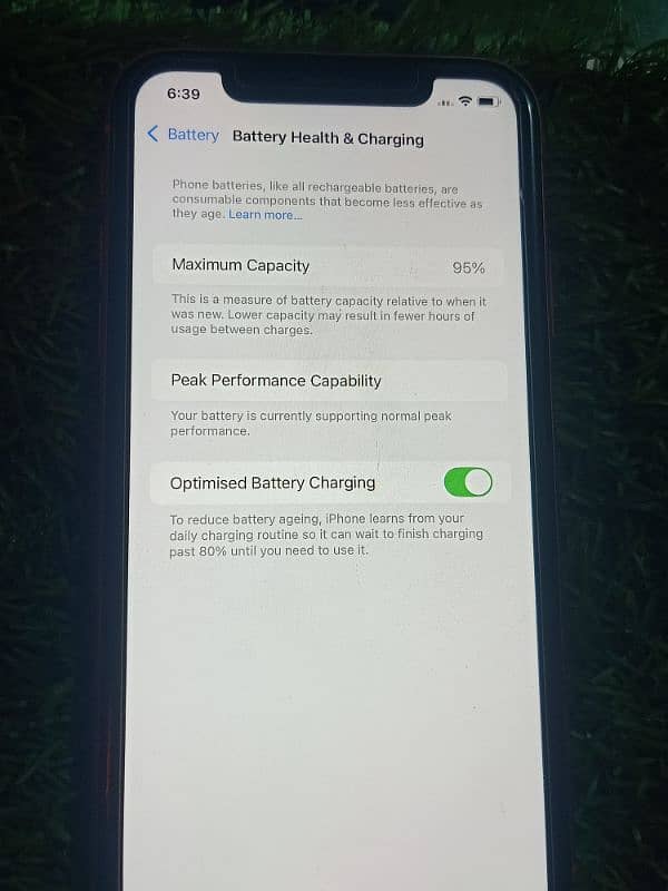 I phone xr 95 health 10by 10 jv 64gb 2