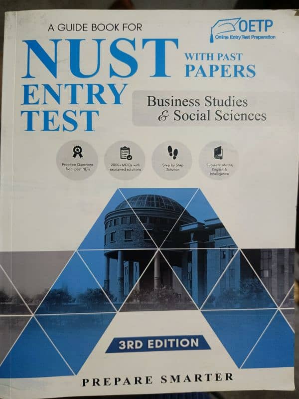 NUST entry test book for Business Studies and Social Sciences 0