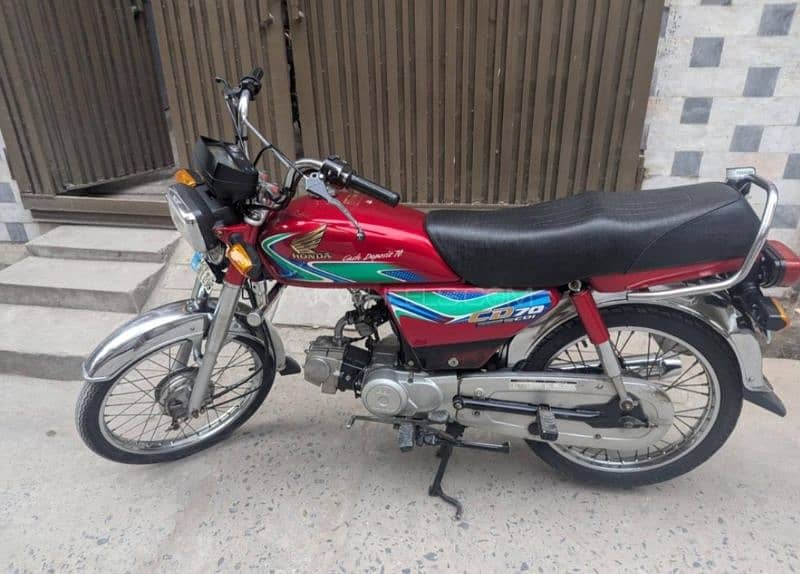 Honda cd70 2018 model Islamabad number 0