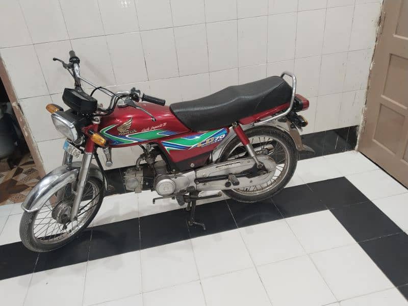 Honda cd70 2018 model Islamabad number 6