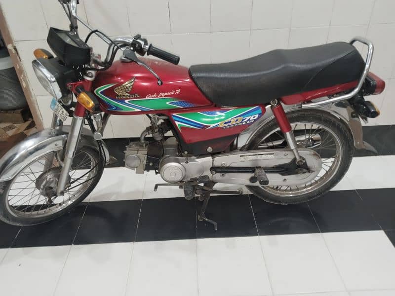 Honda cd70 2018 model Islamabad number 7