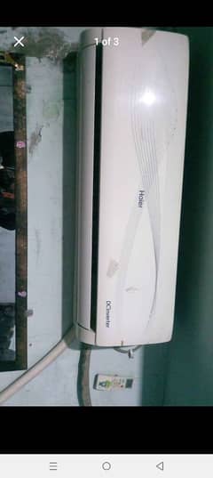 I need money haiar DC inverter 1 ton good condition. . .