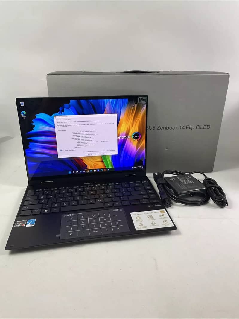 ASUS Zenbook 14 OLED 14” UN5401Q Touchscreen Laptop AMD Ryzen 7 5800H 5