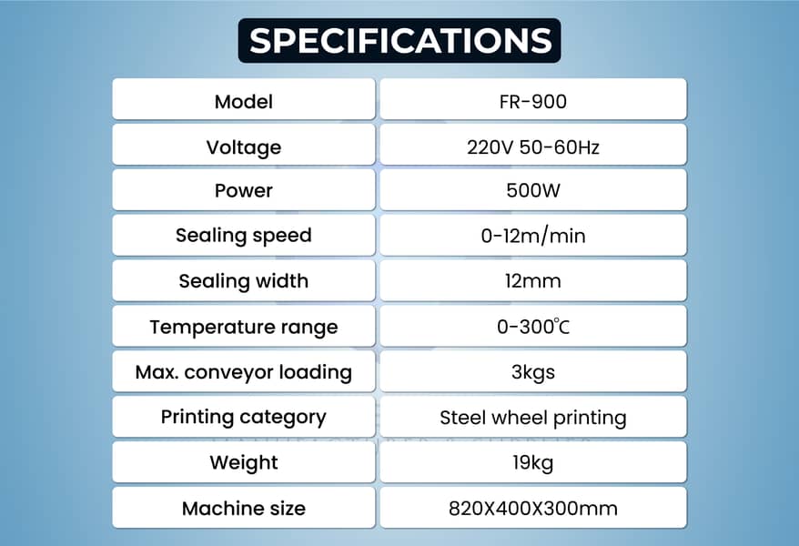 Continuous Band Sealer Machine | bags, pouches, sachet sealing packing 2