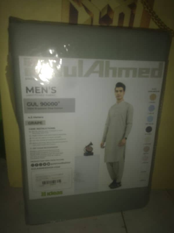 GUL AHMED unstitched suits 03153527084 6