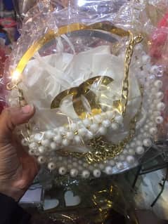 luxury pearl bag