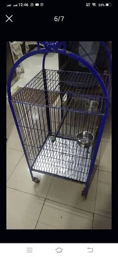 cages for sale with steel wheel heavy gauge