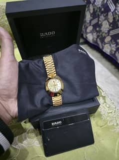 Rado Diastar Original men luxury watch unused 10/10 condition with box