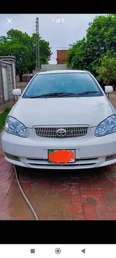 Toyota Corolla XLI 2007 whatsapp call 03036647073