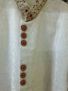 Dulha sherwani once wear only