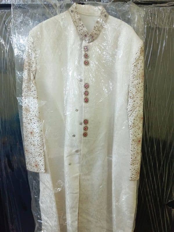 Dulha sherwani once wear only 2