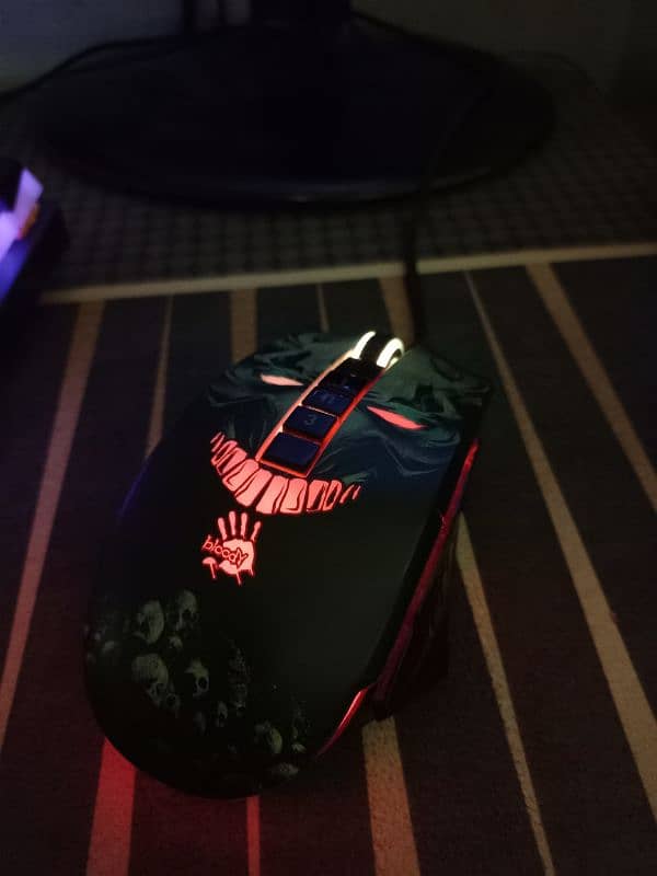 Bloody P85s RGB Gaming Mouse – Skull Edition 0