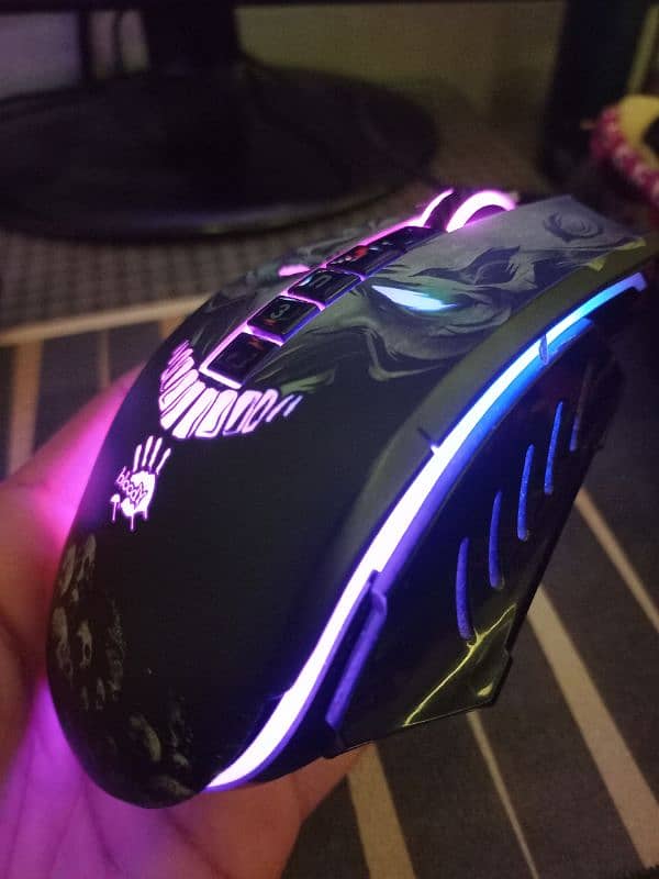 Bloody P85s RGB Gaming Mouse – Skull Edition 2