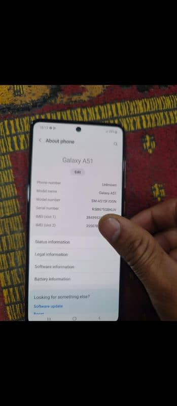 samsung galaxy a51 pta official approve 6+128 full ok hai 2