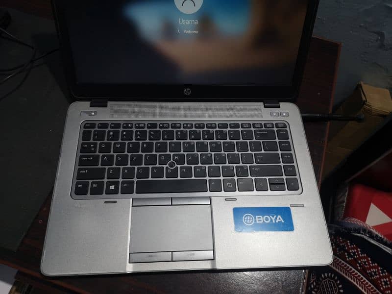 hp laptop Amd A8 Pro 16Gb Ram 128Gb SSD Silver Metal body 1