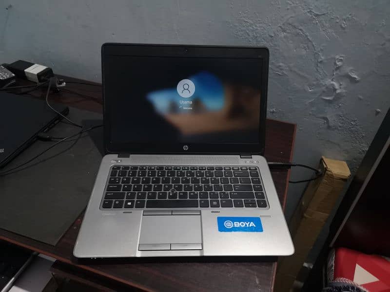 hp laptop Amd A8 Pro 16Gb Ram 128Gb SSD Silver Metal body 3