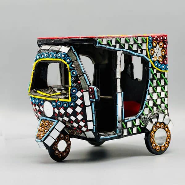 Rikshaw Art Glass Work Rikshaw -------> Free Delivery 4