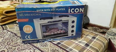 Icon Electric Oven (Mini Kitchen) 30L