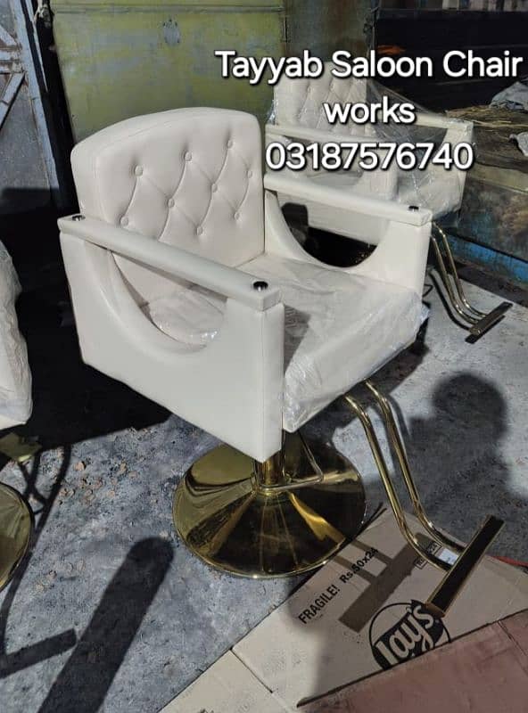 Parlour Chair/Salon Chair/Hair Wash Unit/Pedicure/Facial Bed/Trolley 2