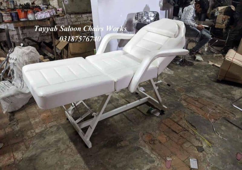 Parlour Chair/Salon Chair/Hair Wash Unit/Pedicure/Facial Bed/Trolley 17