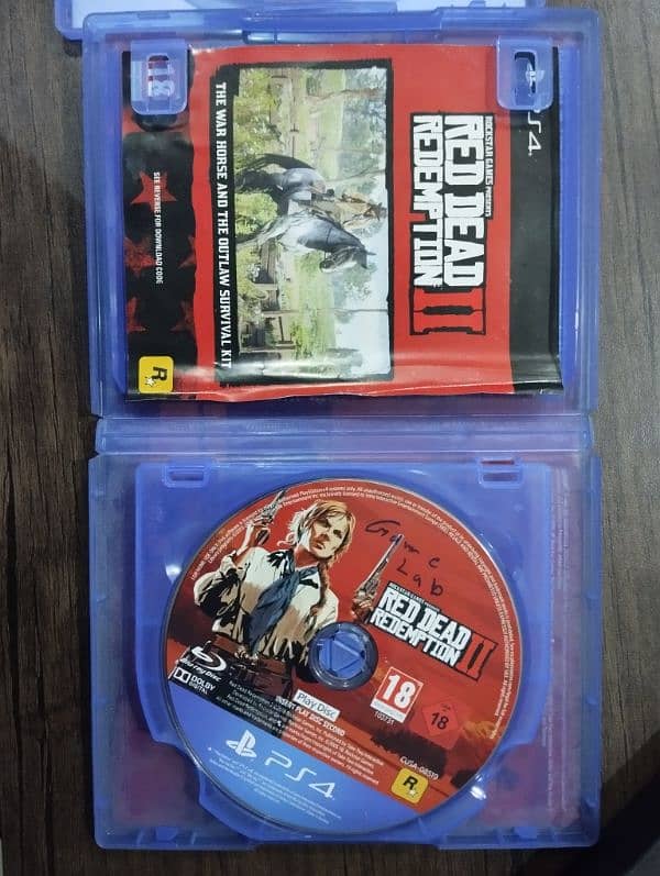 PS4 red dead redemption 2 Witcher 3 1