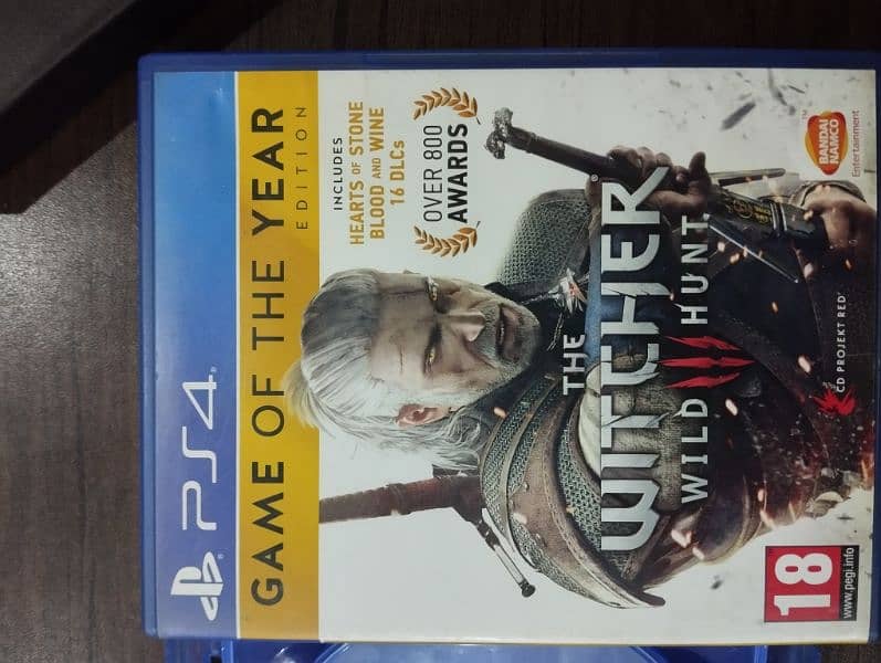 PS4 red dead redemption 2 Witcher 3 4