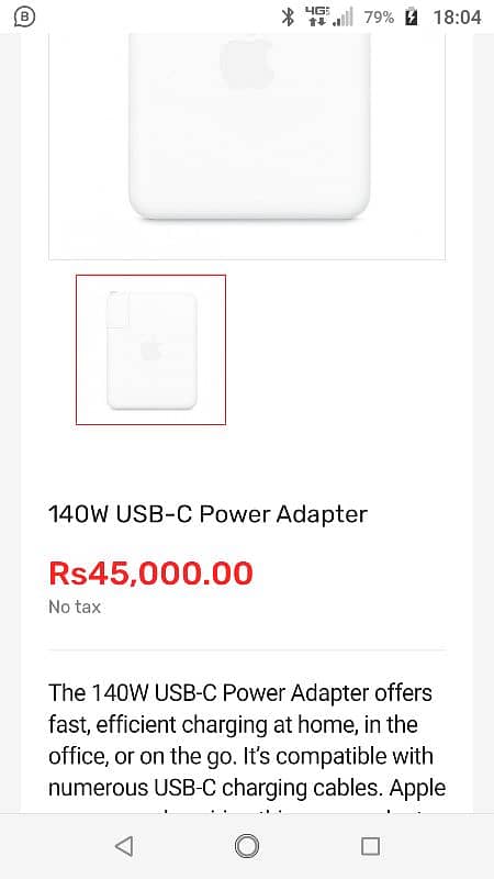 apple A2452 adapter for MacBook 1