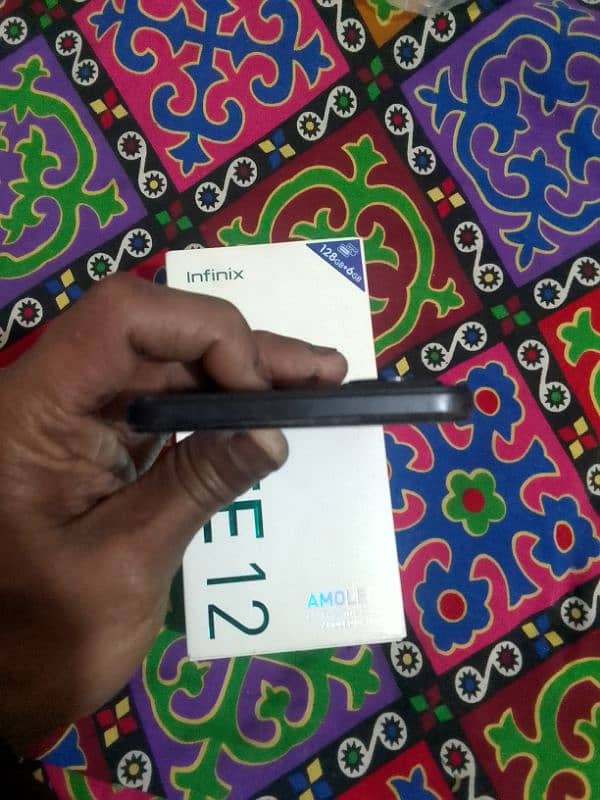 imfinix note 12 ram 6+3 rom 128 with only box panel chang hai bus 5